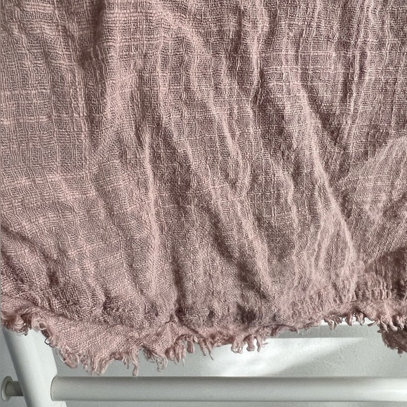 Bohemian Distressed Free People Blouse - Picture 4 of 5